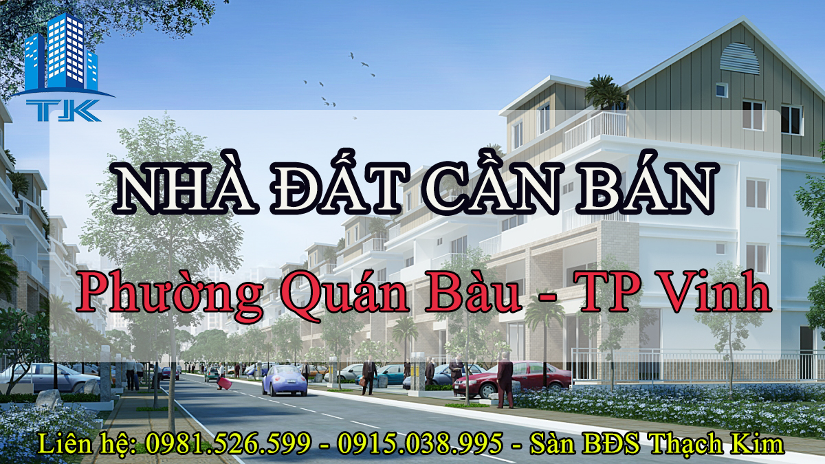 nhà đất phường quán bàu cần bán