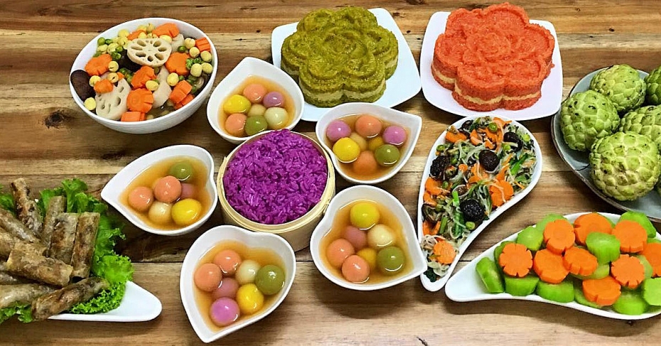Mâm cúng lễ phật (hình 1)
