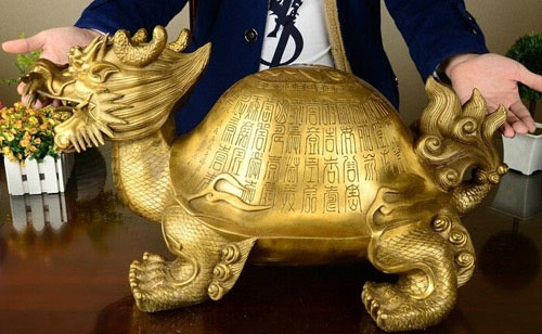 Tượng đồng Long quy