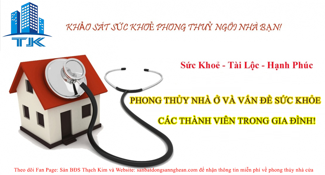 Phong thủy nhà ở với sức khỏe con người